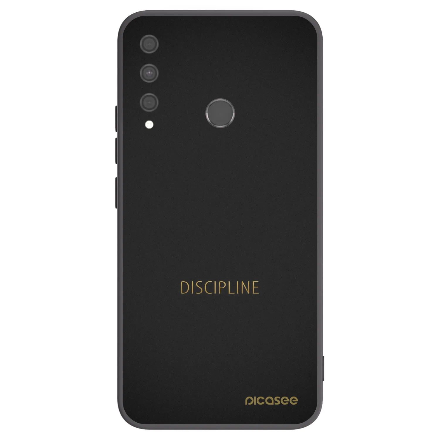 Picasee husă neagră din silicon pentru Huawei P40 Lite E - Discipline