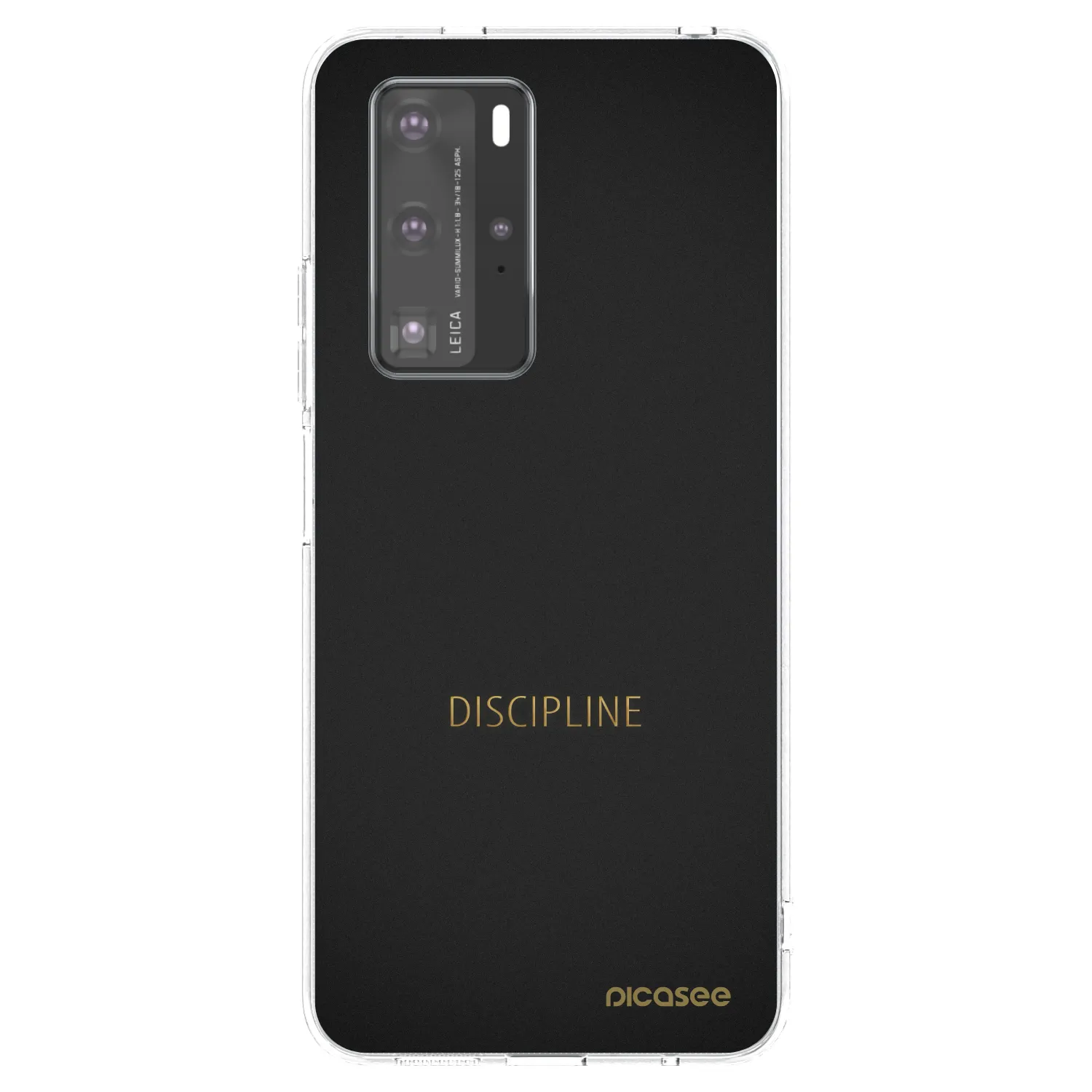 Picasee husă transparentă din silicon pentru Huawei P40 Pro - Discipline