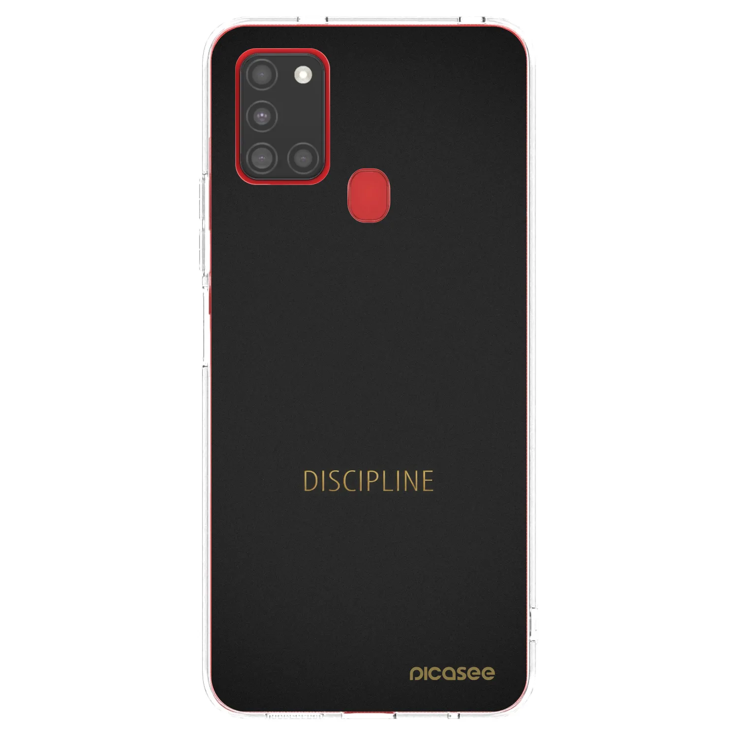 Picasee husă transparentă din silicon pentru Samsung Galaxy A21s - Discipline