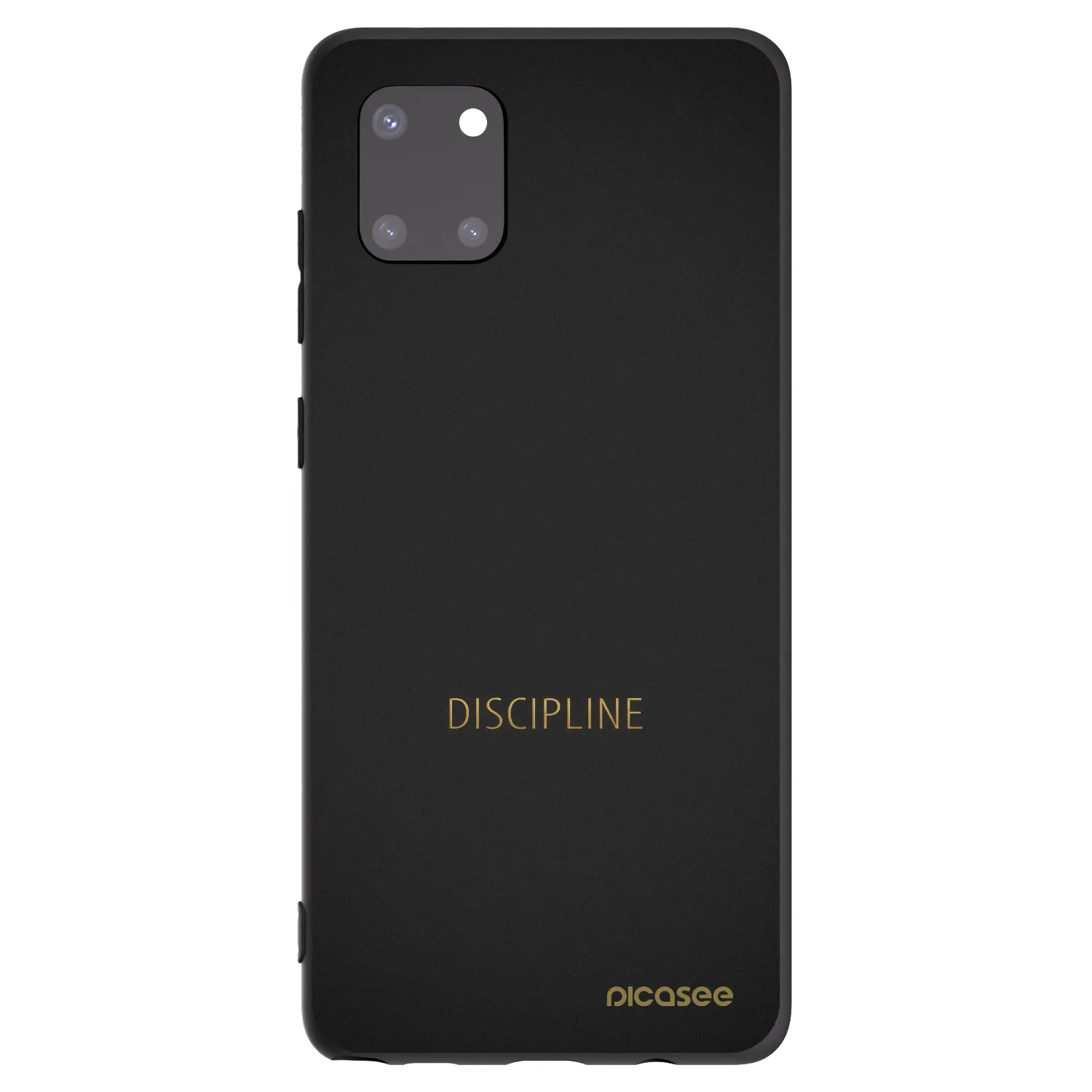 Picasee husă neagră din silicon pentru Samsung Galaxy Note 10 Lite N770F - Discipline