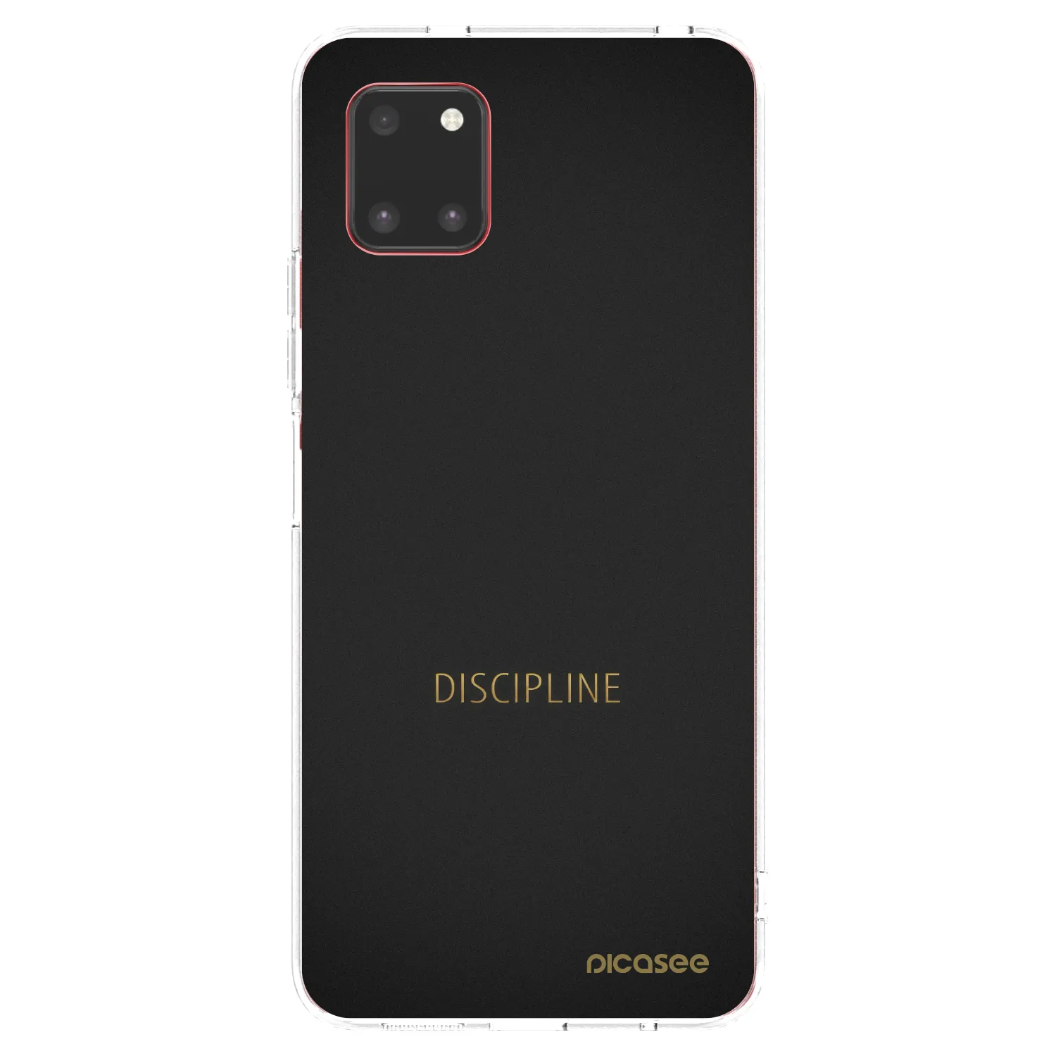 Picasee husă transparentă din silicon pentru Samsung Galaxy Note 10 Lite N770F - Discipline