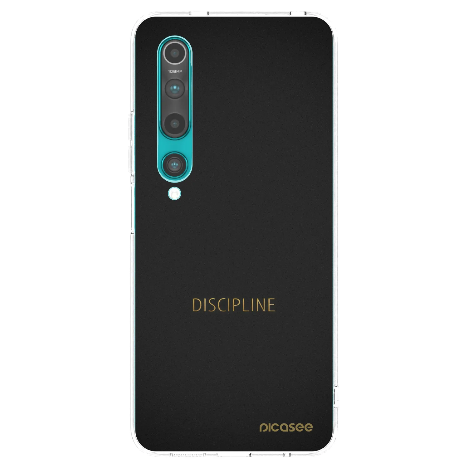 Picasee husă transparentă din silicon pentru Xiaomi Mi 10 - Discipline