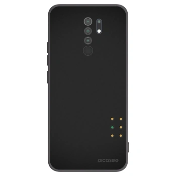 Picasee husă neagră din silicon pentru Xiaomi Redmi 9 - Pulse