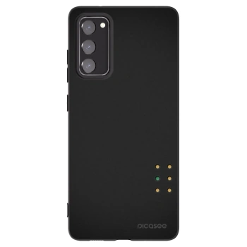 Picasee husă neagră din silicon pentru Samsung Galaxy S20 FE - Pulse