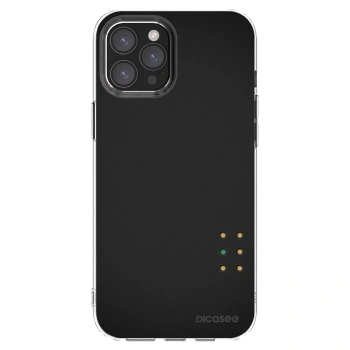 Picasee husă transparentă din silicon pentru Apple iPhone 12 Pro Max - Pulse