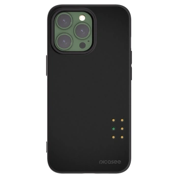 Picasee husă neagră din silicon pentru Apple iPhone 13 Pro - Pulse