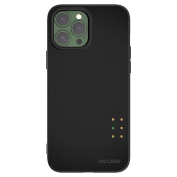 Picasee husă neagră din silicon pentru Apple iPhone 13 Pro Max - Pulse