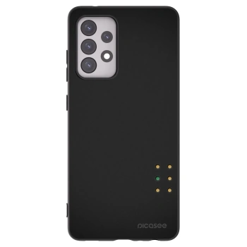 Picasee husă neagră din silicon pentru Samsung Galaxy A52s 5G A528B - Pulse