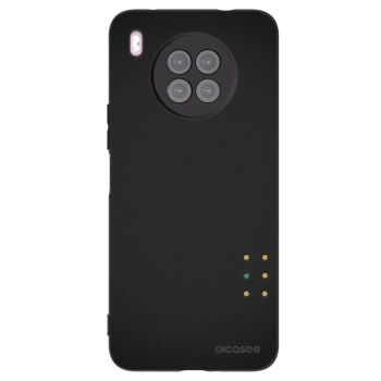 Picasee husă neagră din silicon pentru Huawei Nova 8i - Pulse