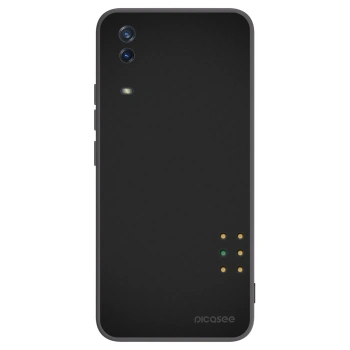 Picasee husă neagră din silicon pentru Vivo Y11s - Pulse