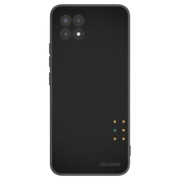 Picasee husă neagră din silicon pentru Realme 8i - Pulse