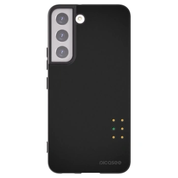 Picasee husă neagră din silicon pentru Samsung Galaxy S22 5G - Pulse
