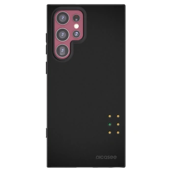 Picasee husă neagră din silicon pentru Samsung Galaxy S22 Ultra 5G - Pulse