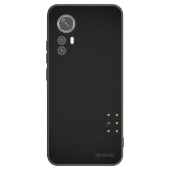 Picasee husă neagră din silicon pentru Xiaomi 12 - Pulse