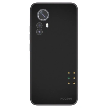 Picasee husă neagră din silicon pentru Xiaomi 12 Pro - Pulse