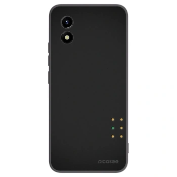 Picasee husă neagră din silicon pentru Vivo Y01 - Pulse