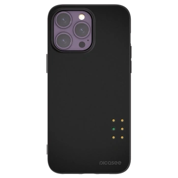 Picasee husă neagră din silicon pentru Apple iPhone 14 Pro Max - Pulse