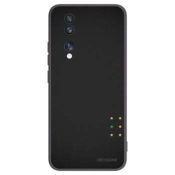 Picasee husă neagră din silicon pentru Honor 70 - Pulse