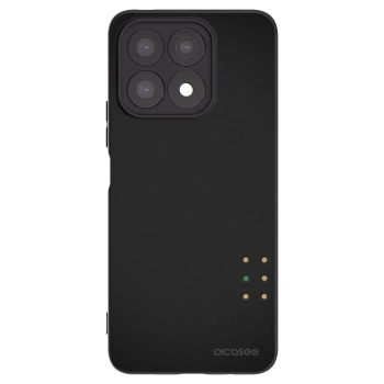 Picasee husă neagră din silicon pentru Honor X8a - Pulse