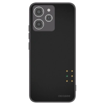 Picasee husă neagră din silicon pentru Xiaomi Redmi 12 4G - Pulse