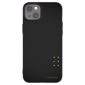 Picasee husă neagră din silicon pentru Apple iPhone 15 Plus - Pulse
