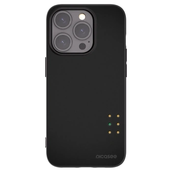 Picasee husă neagră din silicon pentru Apple iPhone 15 Pro - Pulse