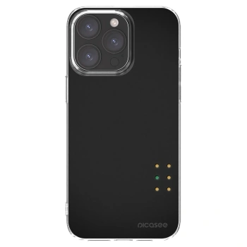 Picasee husă transparentă din silicon pentru Apple iPhone 15 Pro Max - Pulse