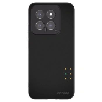 Picasee husă neagră din silicon pentru Xiaomi 14 - Pulse