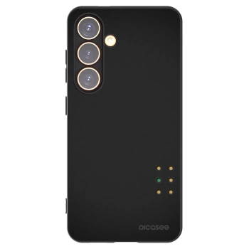 Picasee husă neagră din silicon pentru Samsung Galaxy S24 S921B 5G - Pulse