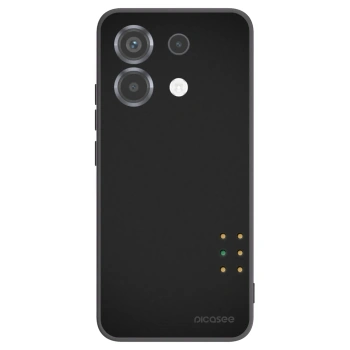 Picasee husă neagră din silicon pentru Xiaomi Poco X6 - Pulse