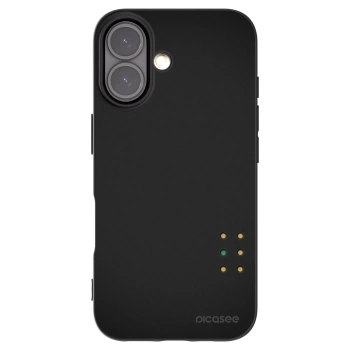 Picasee husă neagră din silicon pentru Apple iPhone 16 - Pulse