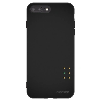 Picasee husă neagră din silicon pentru Apple iPhone 7 Plus - Pulse