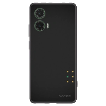 Picasee husă neagră din silicon pentru Motorola Moto G35 5G - Pulse