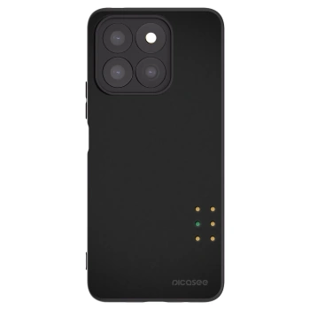 Picasee husă neagră din silicon pentru Honor X8c - Pulse