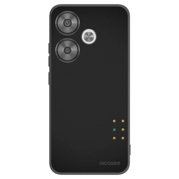 Picasee husă neagră din silicon pentru Xiaomi Poco F6 - Pulse