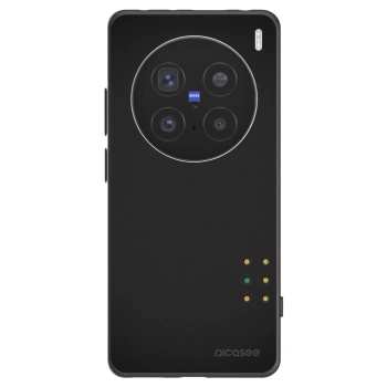 Picasee husă neagră din silicon pentru Vivo X200 Pro - Pulse