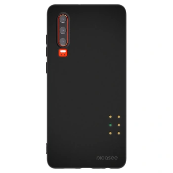 Picasee husă neagră din silicon pentru Huawei P30 - Pulse