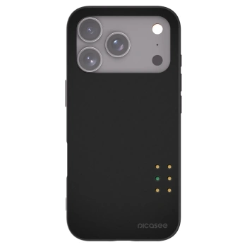 Picasee husă neagră din silicon pentru Apple iPhone 17 Pro - Pulse