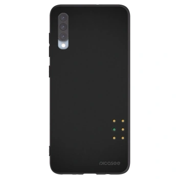 Picasee husă neagră din silicon pentru Samsung Galaxy A70 A705F - Pulse