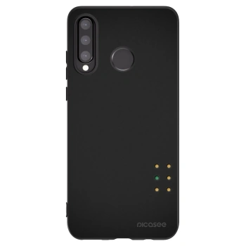 Picasee husă neagră din silicon pentru Huawei P30 Lite - Pulse