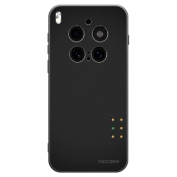 Picasee husă neagră din silicon pentru Vivo X300 Pro - Pulse