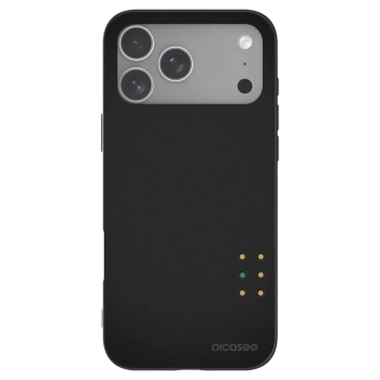 Picasee husă neagră din silicon pentru Apple iPhone 18 Pro Max - Pulse