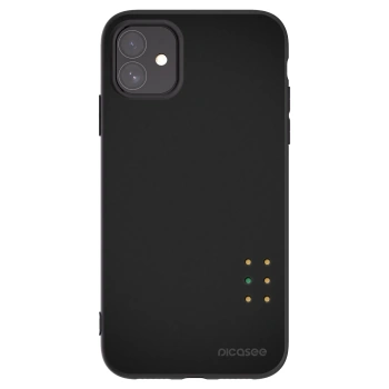 Picasee husă neagră din silicon pentru Apple iPhone 11 - Pulse