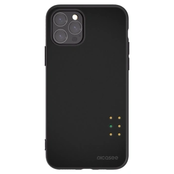 Picasee husă neagră din silicon pentru Apple iPhone 11 Pro - Pulse