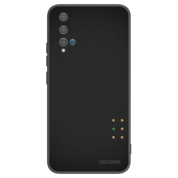 Picasee husă neagră din silicon pentru Huawei Nova 5T - Pulse