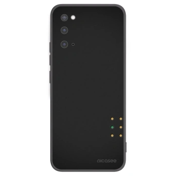 Picasee husă neagră din silicon pentru Samsung Galaxy S20 G980F - Pulse