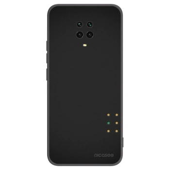 Picasee husă neagră din silicon pentru Xiaomi Redmi Note 9S - Pulse