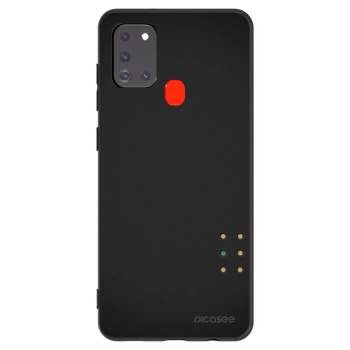 Picasee husă neagră din silicon pentru Samsung Galaxy A21s - Pulse