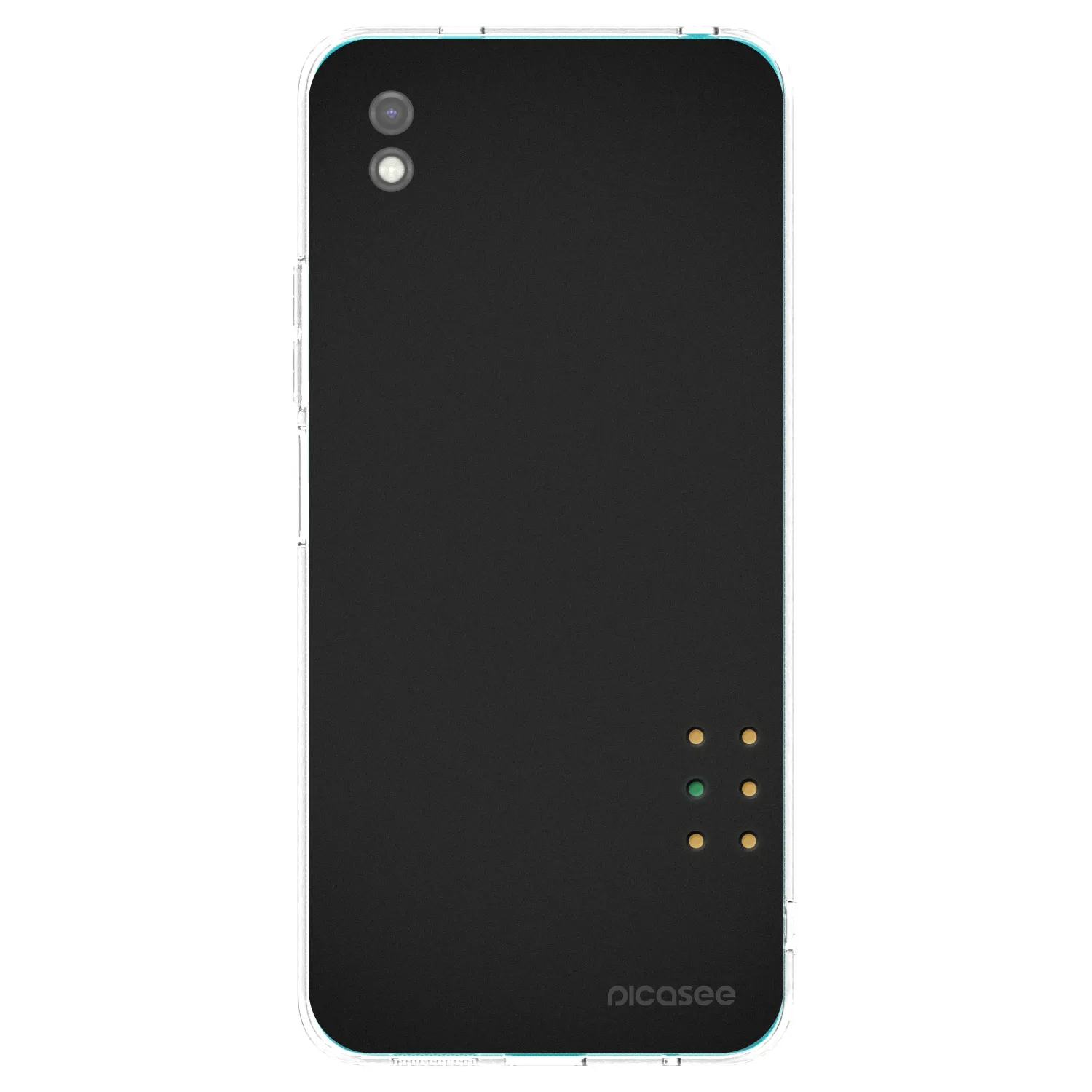 Picasee husă neagră din silicon pentru Xiaomi Redmi 9A - Pulse