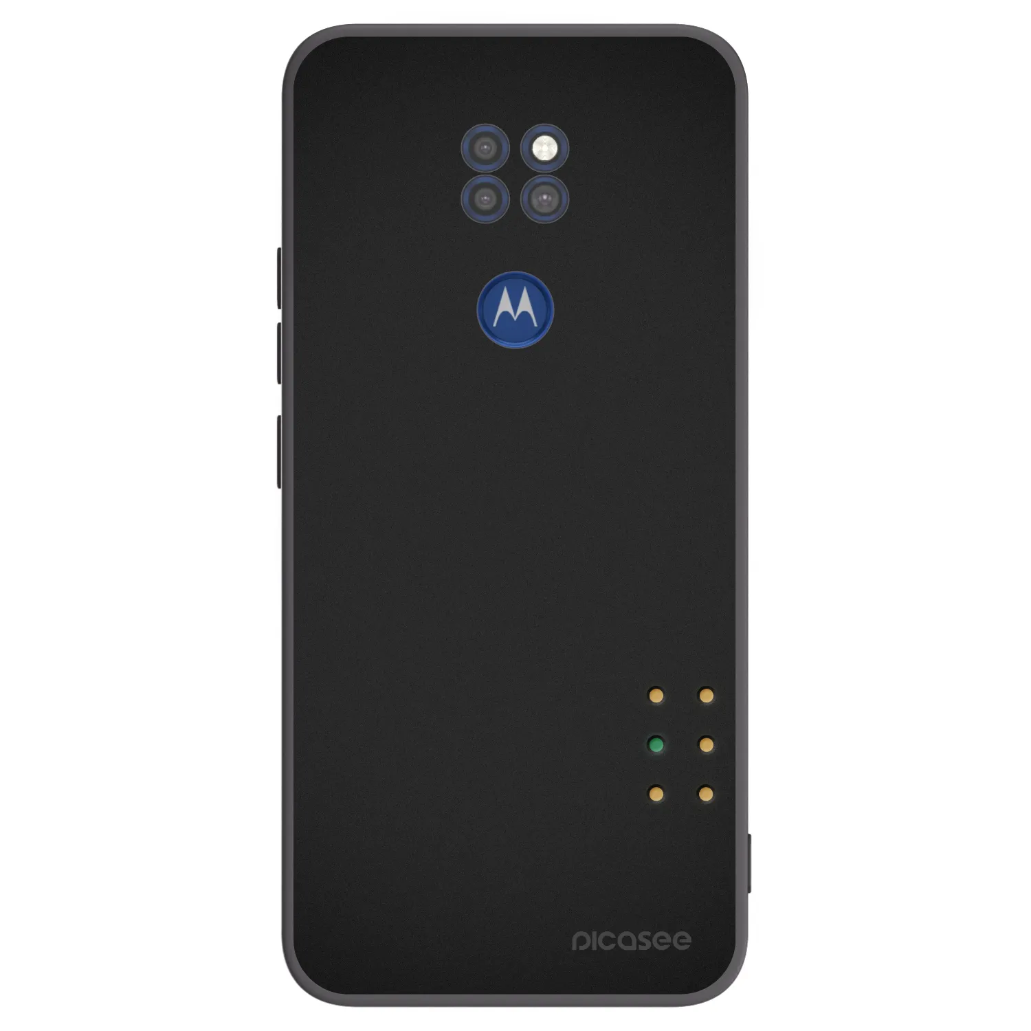 Picasee husă neagră din silicon pentru Motorola Moto G9 Play - Pulse